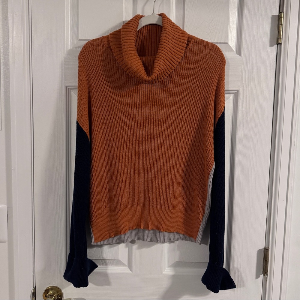 Free People ColorBlock Sweater